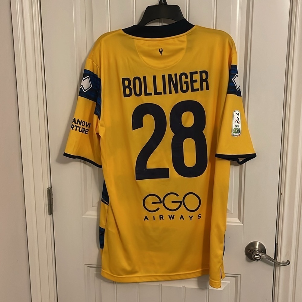 ERREA Men's size 4XL Shirt Crew Neck Short Sleeve SERIE BKT‎ JERSEY BOLLINGER 28